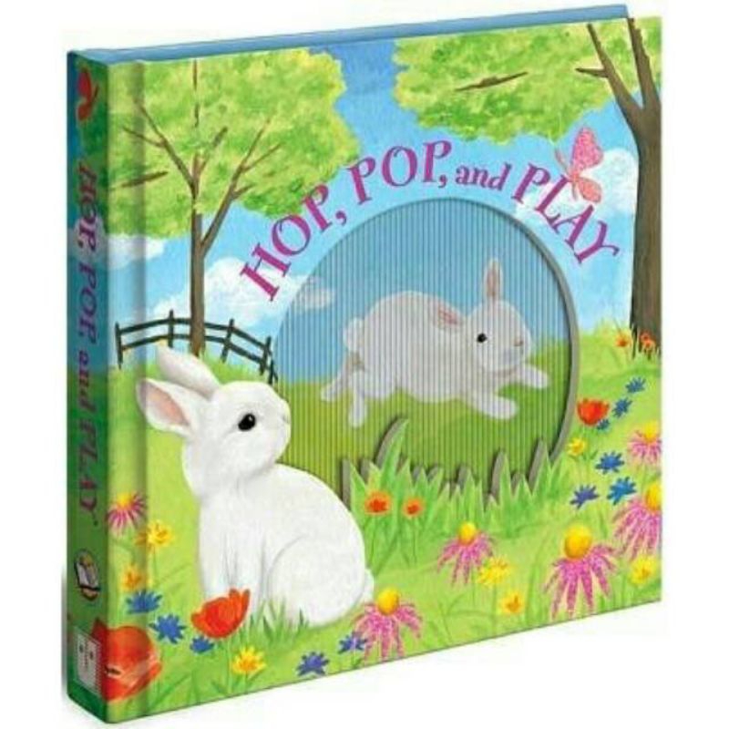 

Hop, Pop, And Play, Boardbook cerita anak