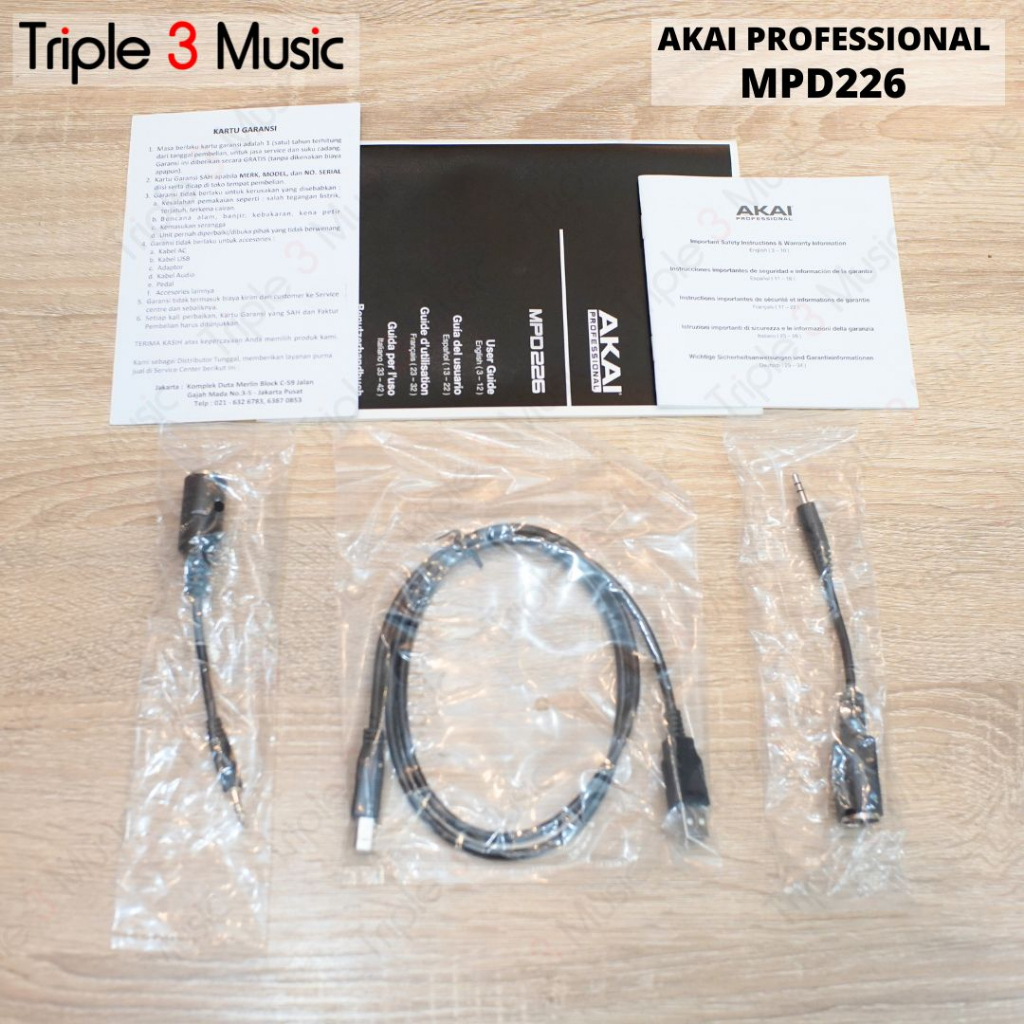 Akai MPD226 MPD 226 Drum Pad Midi Controller