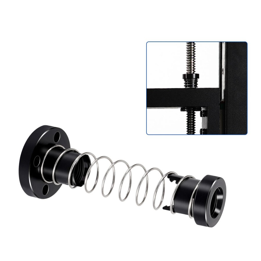 POM T8 Round Anti Backlash Lead Screw Nut