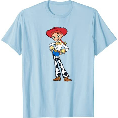 Baju Kaos Dewasa Pixar Toy Story 4 Cowgirl Jessie T-Shirt T-Shirt Pakaian Fashion Katun Pria Wanita 