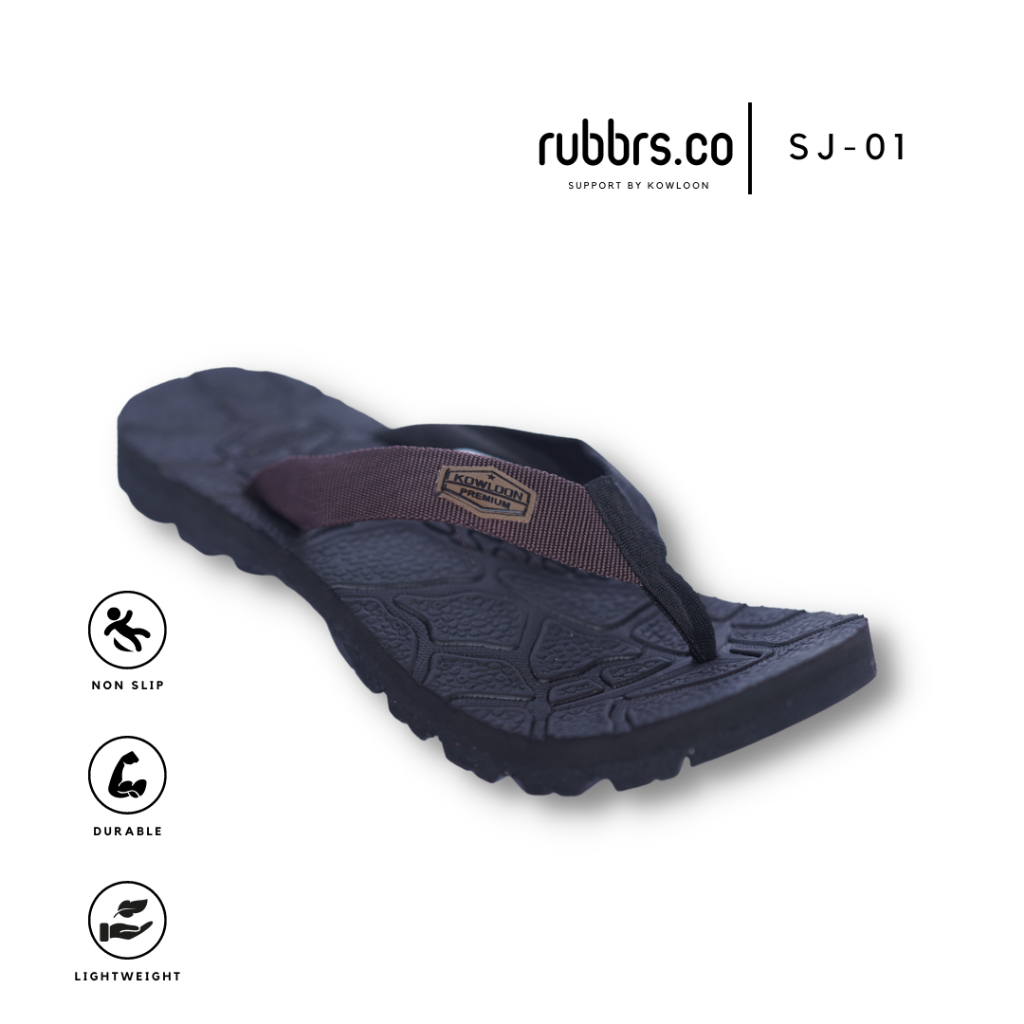Kowloon Sandal Outdoor Sandal Japit Gunung Coklat Tua