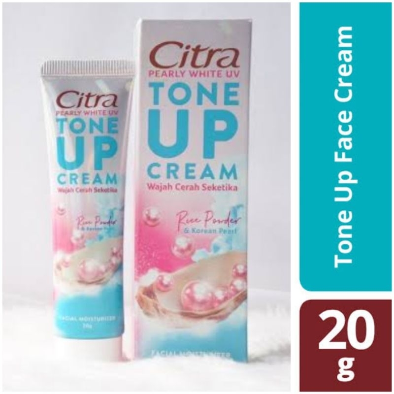 Citra Facial Foam Pearly White 100gr /  Tone Up Cream 20gr - Pearly White UV Kream