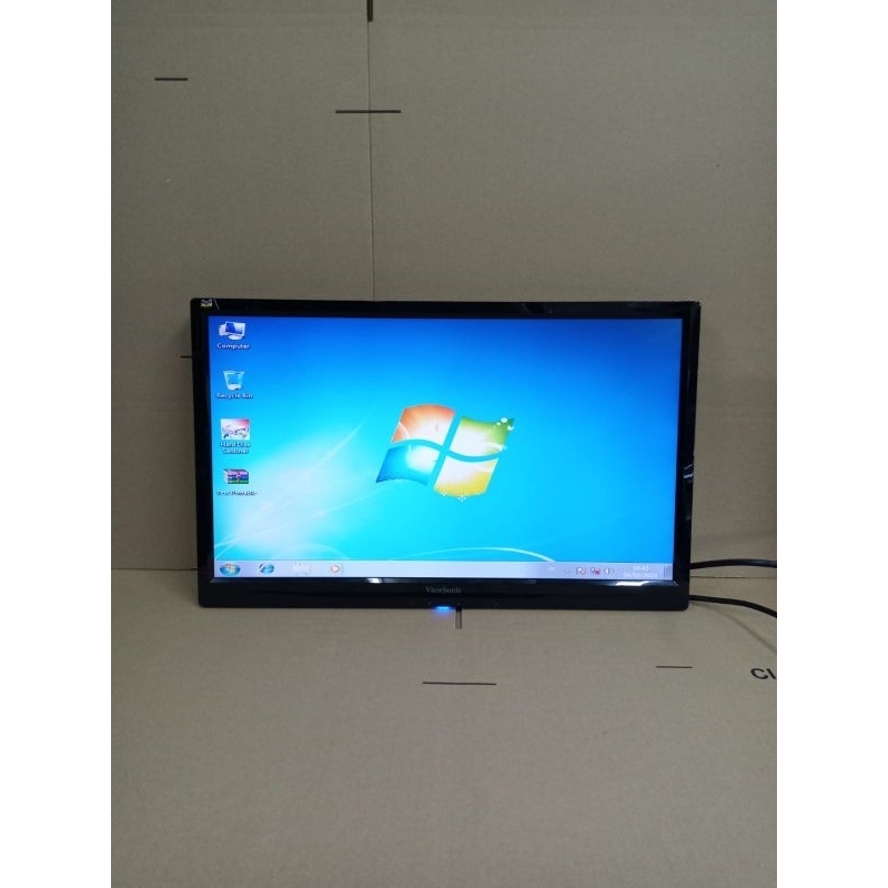 MONITOR VIEWSONIC 22 INCI LED MINUS TANPA KAKI MURAH AJA LENGKAP BOX