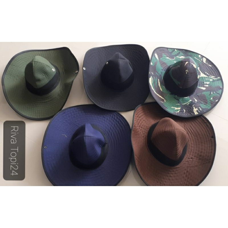 Topi petani TERMURAH Topi kebun Topi Meksiko Topi Petani Lebar Topi Koboy