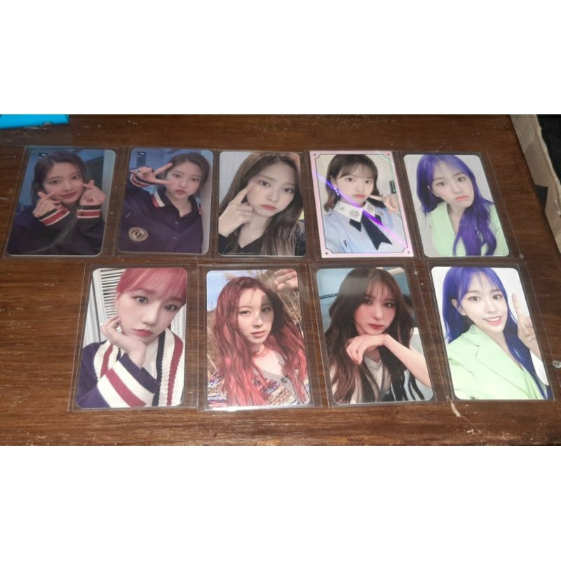 PHOTOCARD YUJIN MINJU CHAEYEON YENA IZONE PC ALBUM BENEFIT&ALBUM