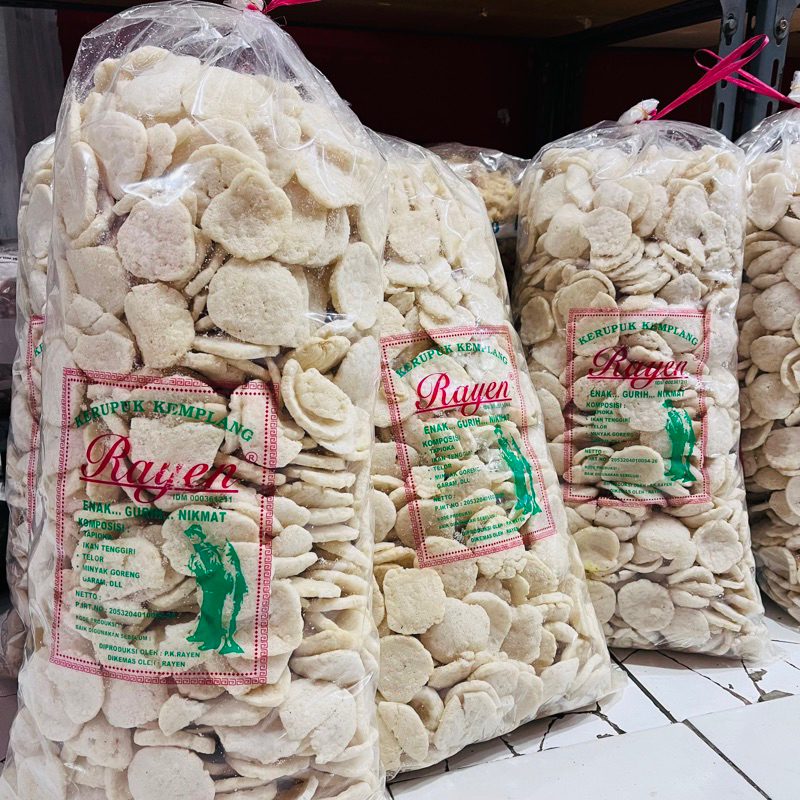 KRUPUK PALEMBANG TENGIRI 200gram / SNACK KILOAN MURAH / ALMA.SNACK