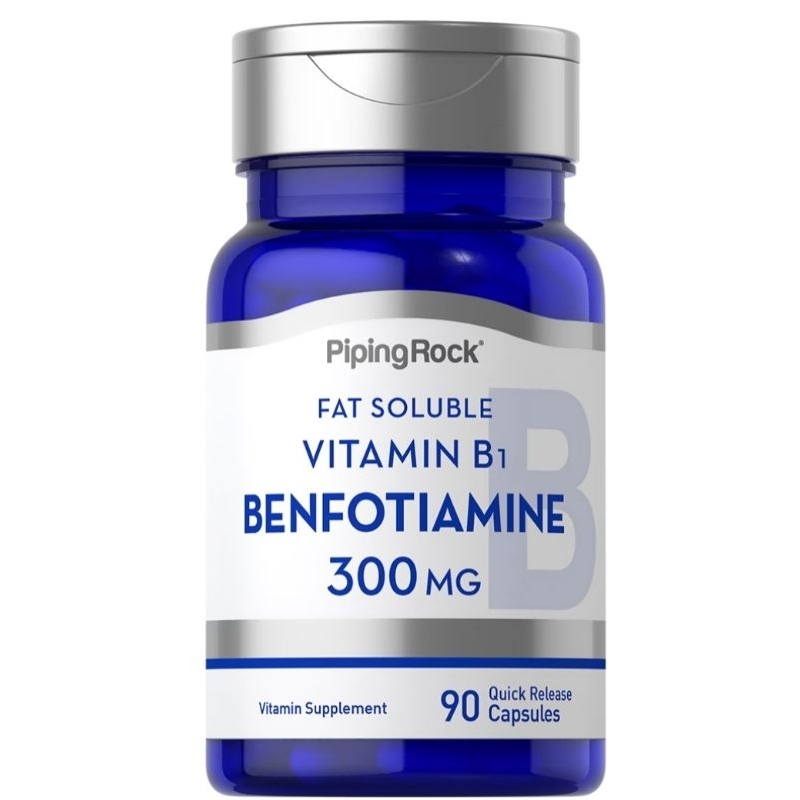 Pipingrock benfotiamine 300 mg isi 90