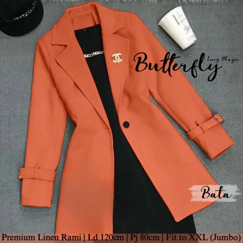 BUTTERFLY BLAZER WANITA TERBARU