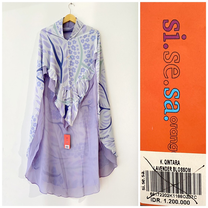 khimar sisesa printing Lilac