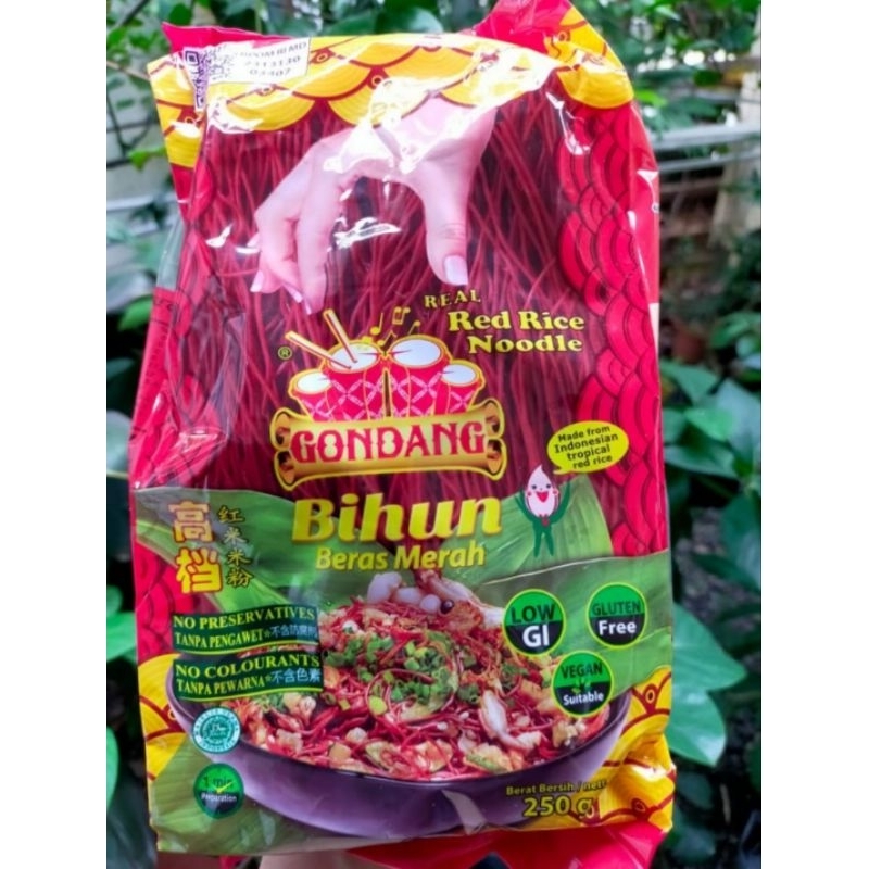 

Bihun Beras Merah Gondang 250 gr. Makanan sehat untuk seluruh keluarga.