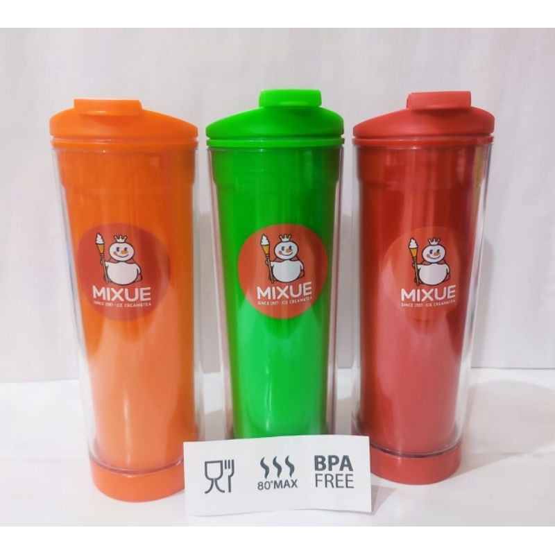 MIXUE Gelas//Tumbler//HOT/Cold
