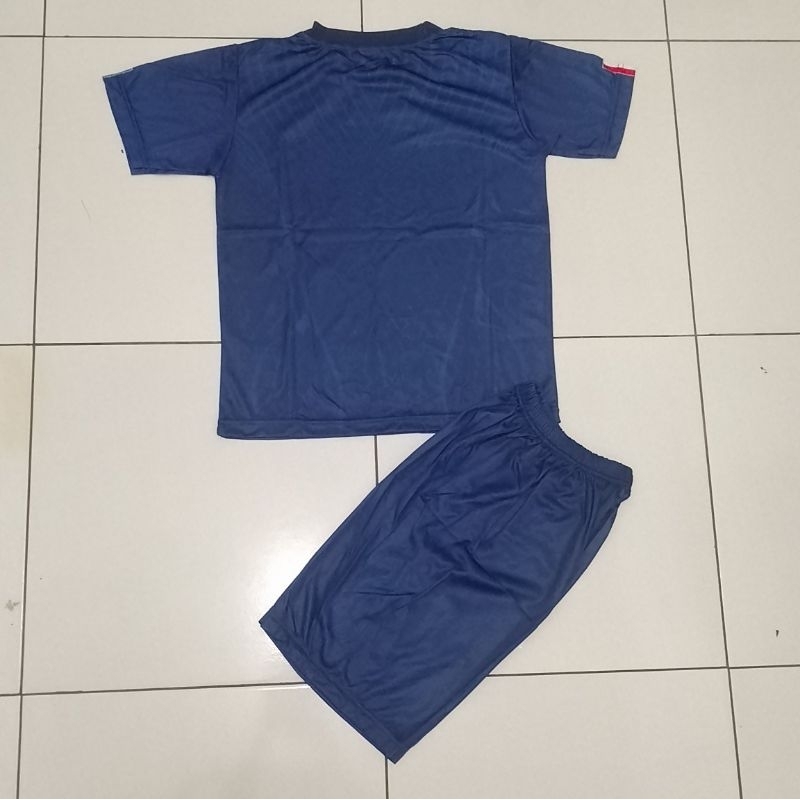 Setelan Baju Bola Anak/ Jersey Prancis Home Mbappe /Setelan Anak Bola/Setelan Timnas Perancis