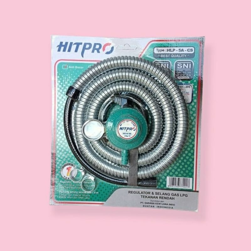 REGULATOR SET KOMPLIT HIDLTPRO Regulator sudah terpasang otomatis-penandaan SNI
-Regulator dapat dip