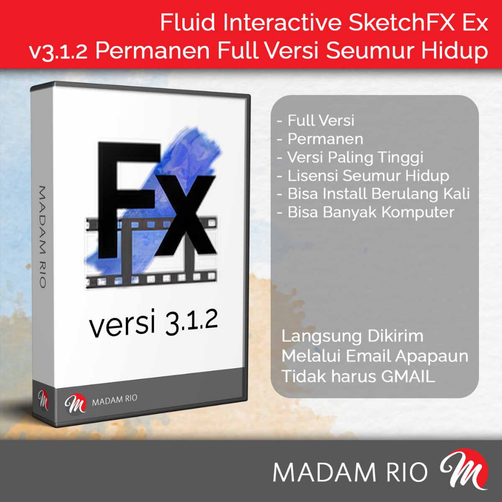 Fluid Interactive SketchFX Ex Permanen Full Versi Seumur Hidup