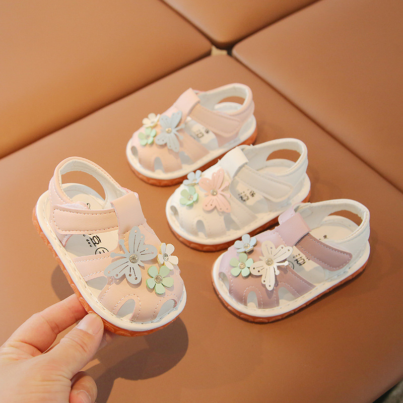 Sepatu Sandal Anak dan Bayi Motif Kupu/ Sepatu Sandal Anak SP19