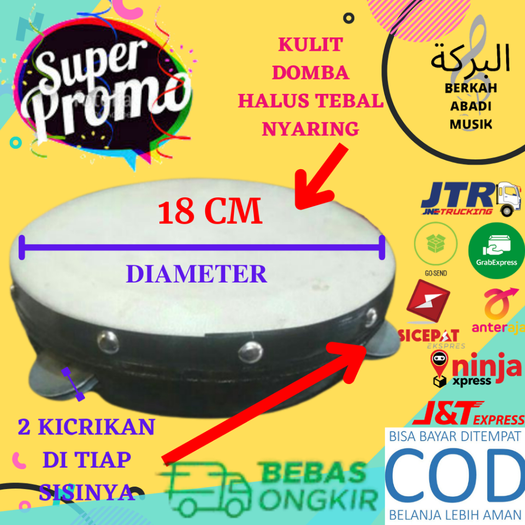 Rebana kecil untuk anak KRICIK Rebana mainan Rebana mainan kecil Rebana kecil Rebana kecil anak Reba