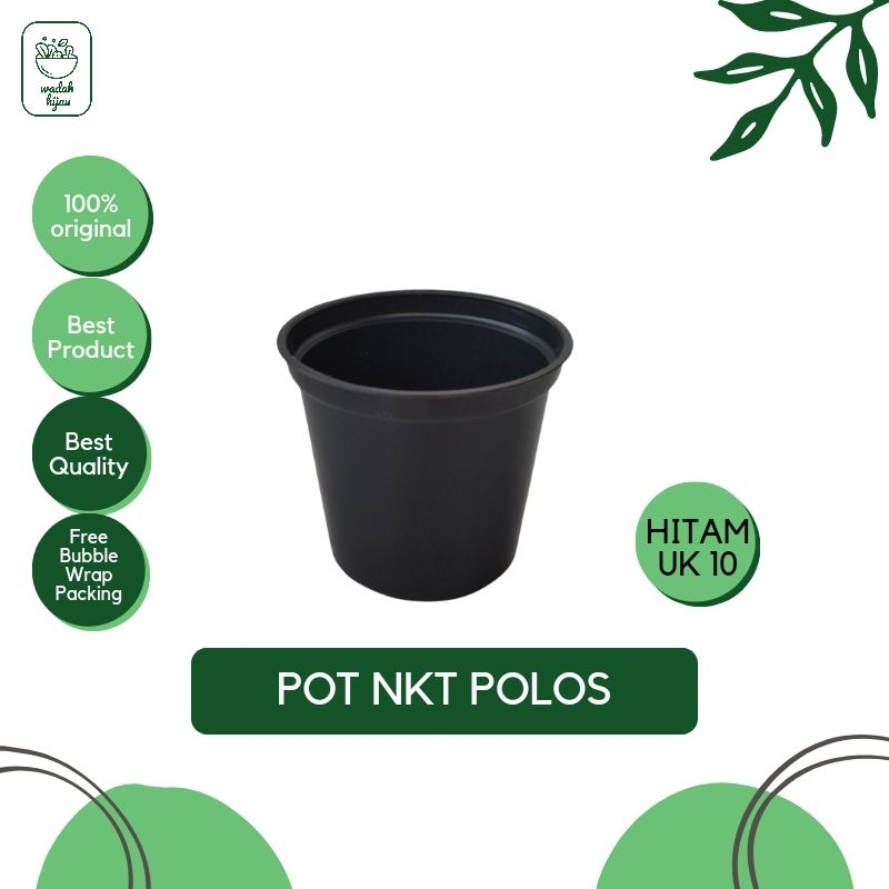 pot nkt polos hitam 10