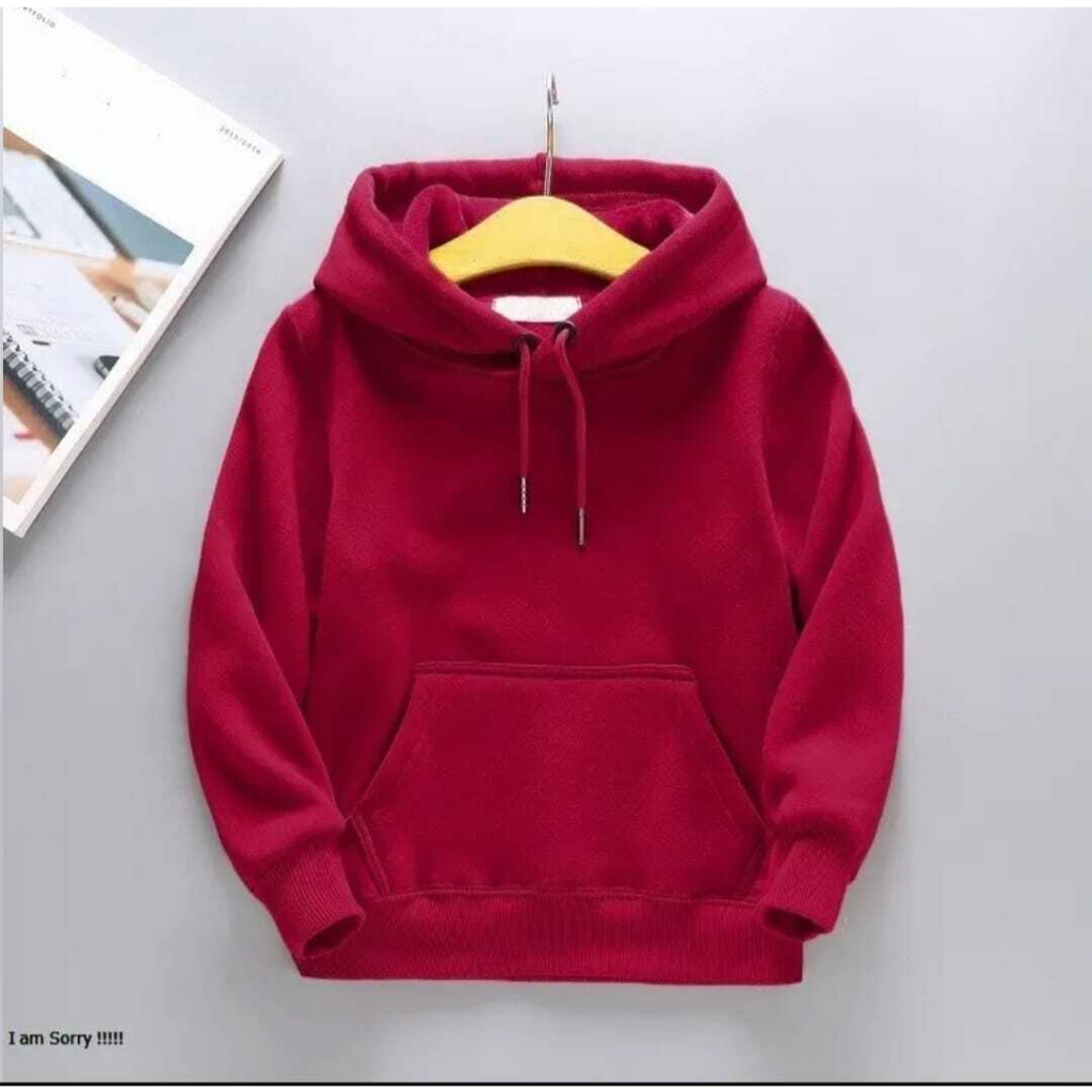 sweater hoody anak pria wanita unisax usia 2 sampai 12 tahun cod bayar di tempat
