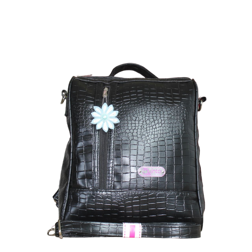 Quinta Moza Tas Ransel Bisa Backpack Jinjing Selempang Wanita Free Dompet Pouch