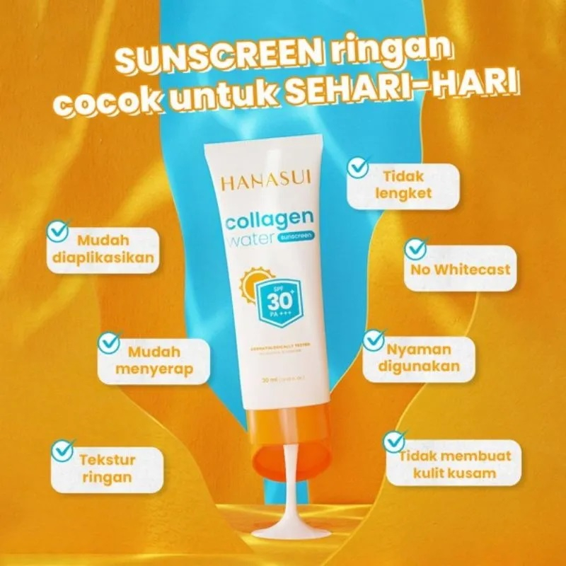 HANASUI Collagen Water Sunscreen