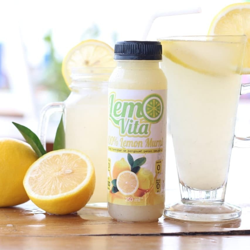 SARI LEMON LEMOVITA Jus Lemon Murni 250ml (Jus Diet Detoks)