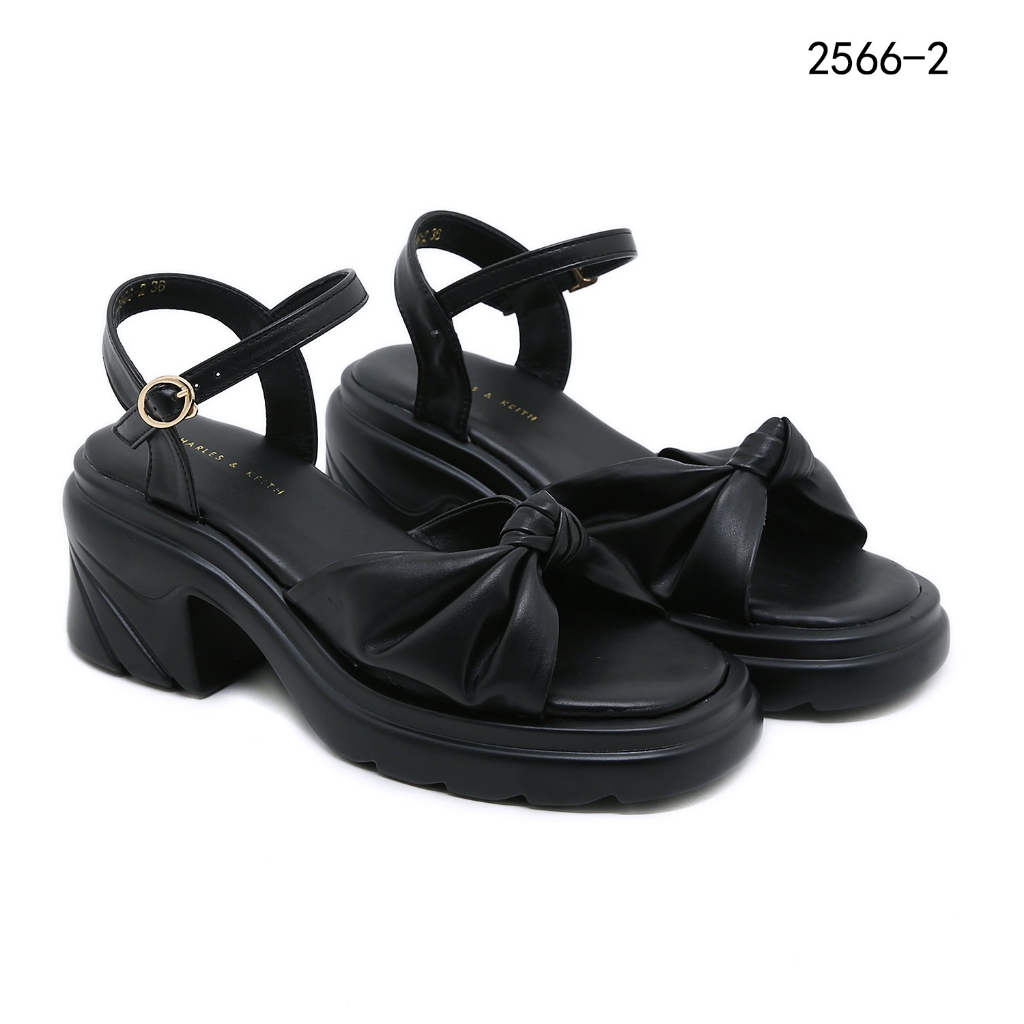 2566-2 Platform Sandals Ankle Straps