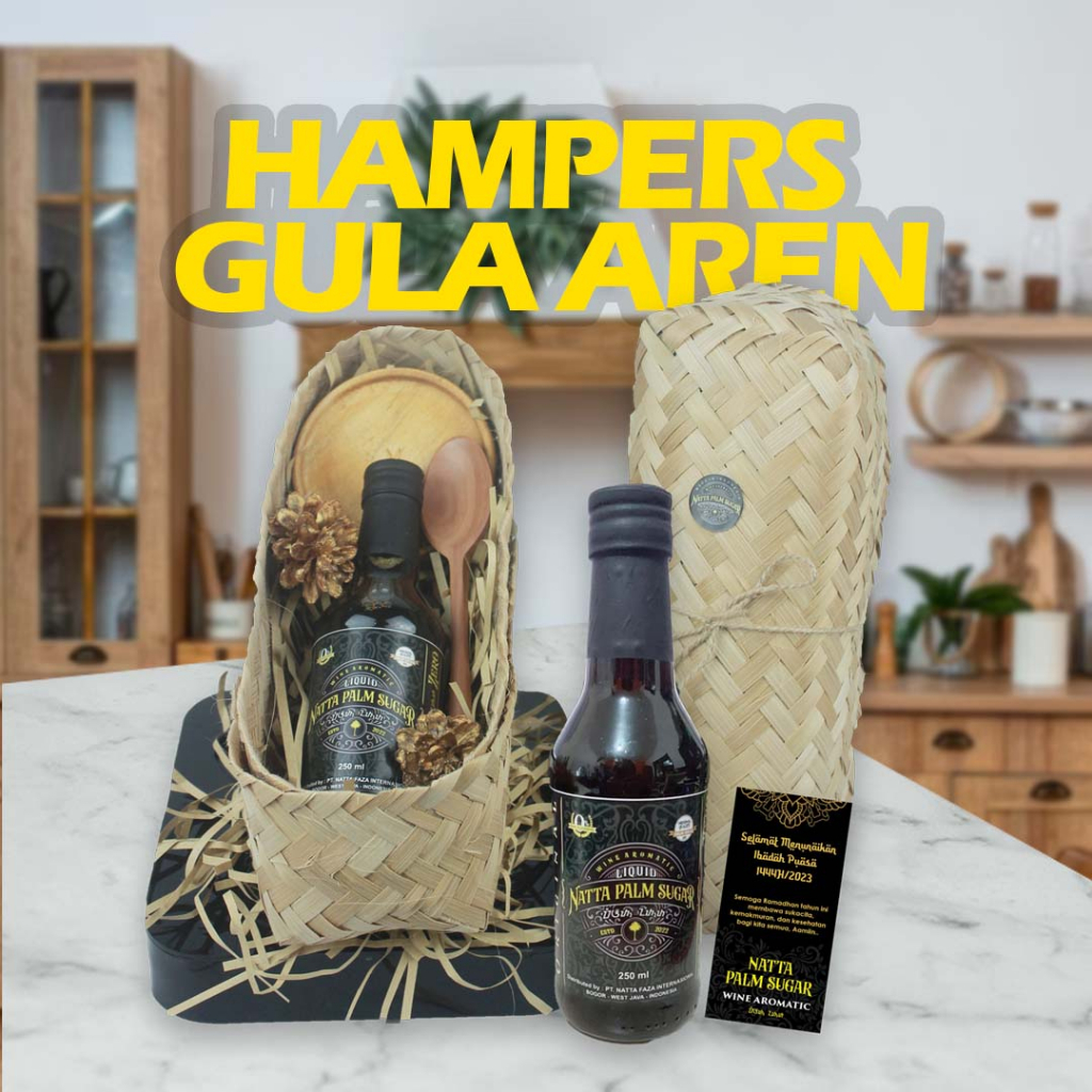 

ikpshop Hampers Ramadhan Hampers Lebaran Gula Merah Aren Cair Palm Sugar Brown Sugar Aromatic Wine