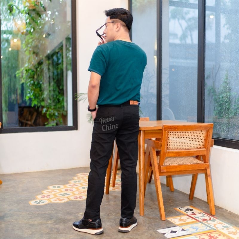 Reverstreet Celana Chino Panjang Pria Chinos Pria Kerja Original Premium