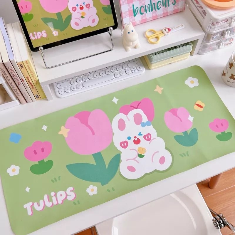 ALAS MEJA KOMPUTER LUCU/ CUTE DESK PAD KARAKTER MOUSE PAD KAWAII RT141