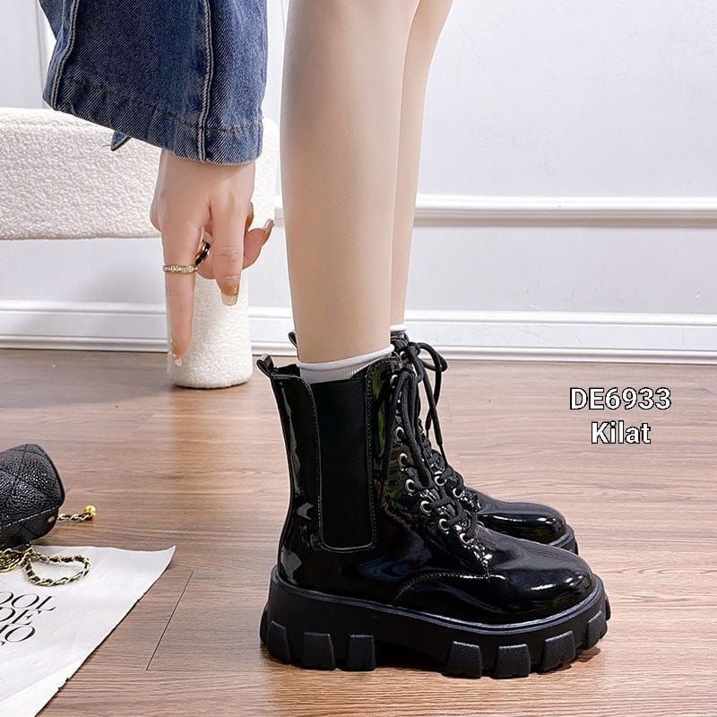 Combat Boots Ladies Korea DE6933