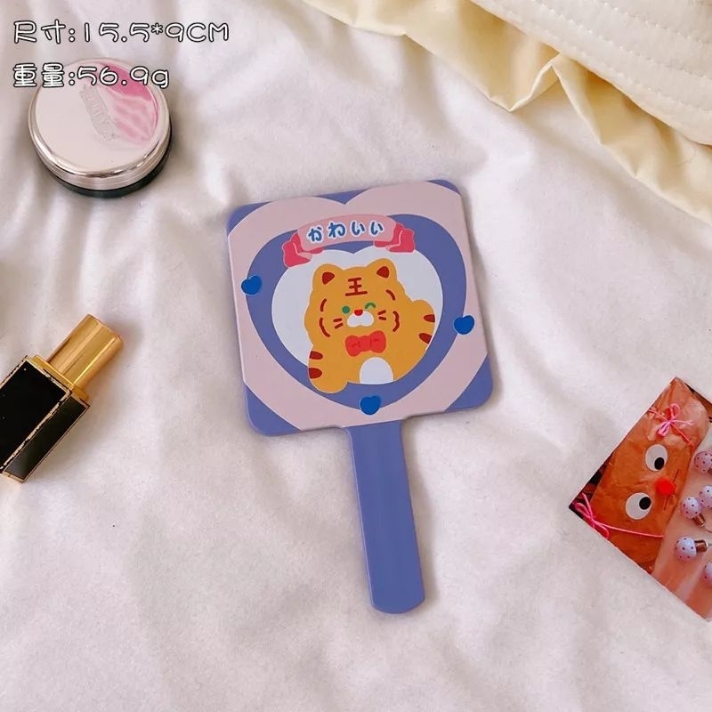 CERMIN GAGANG KAWAII LUCU TRAVELING MIRROR RT132