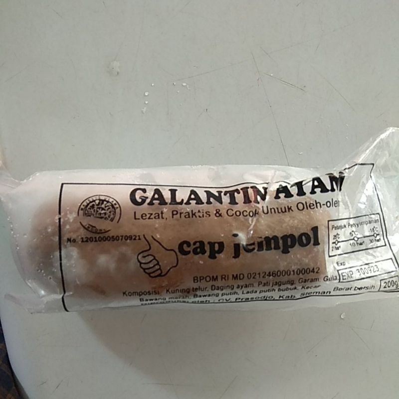 

Jempol galantin 200gr