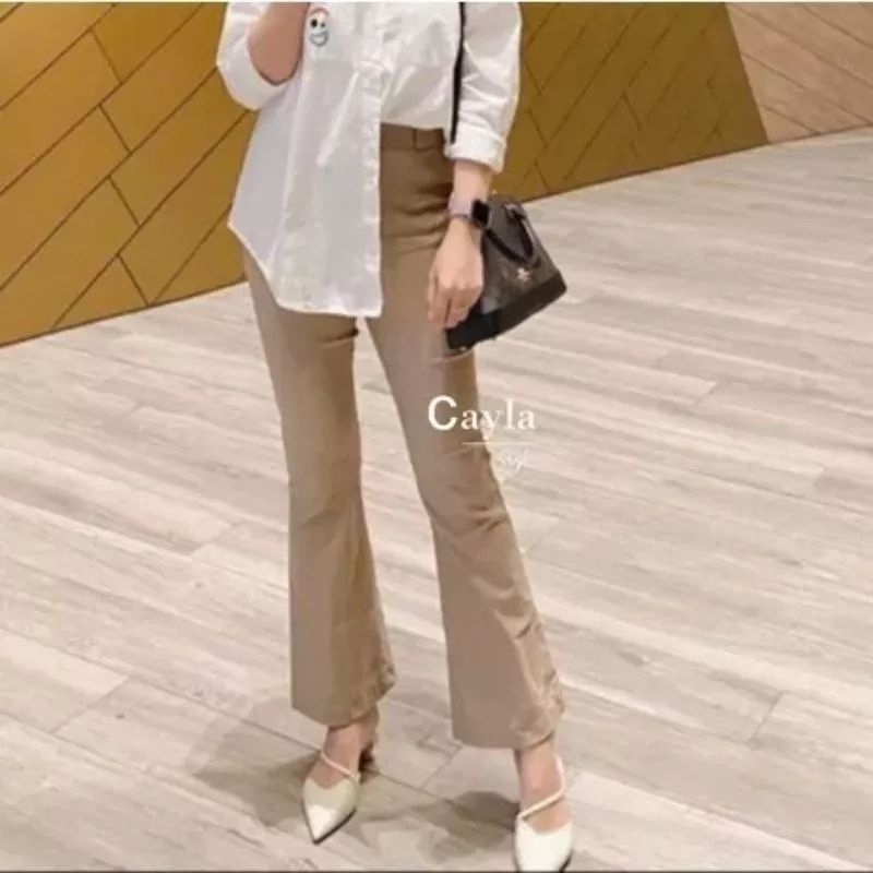 CELANA CUTBRAY SUPER HITS / Celana Kerja / Celana Cutbray Kerja / Celana Cutbray Soft Jeans