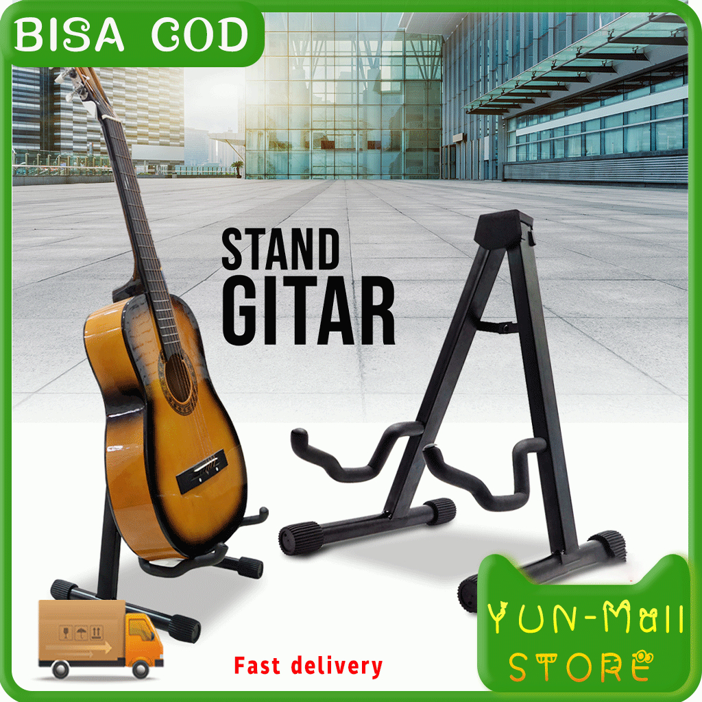 YUN Mall  gitar stan gitar stand shape A imports