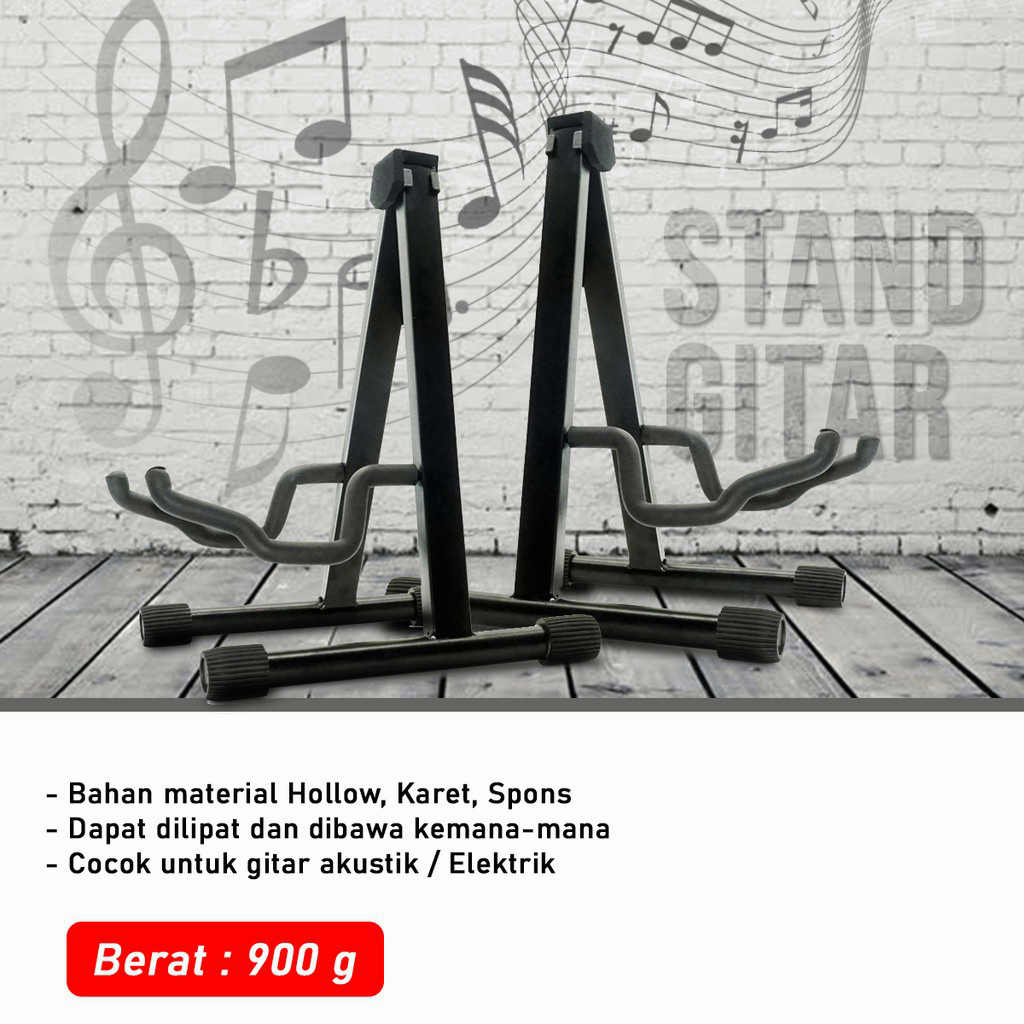 YUN Mall  gitar stan gitar stand shape A imports