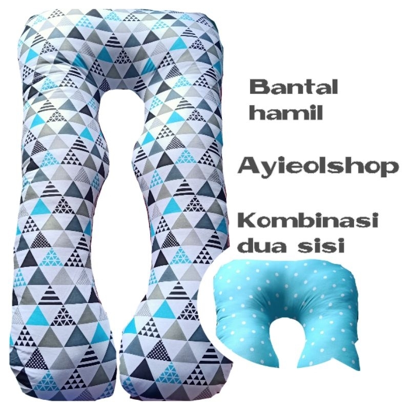 Bantal ibu hamil dua sisi bolak balik(best seller) 2 tt[151.L]