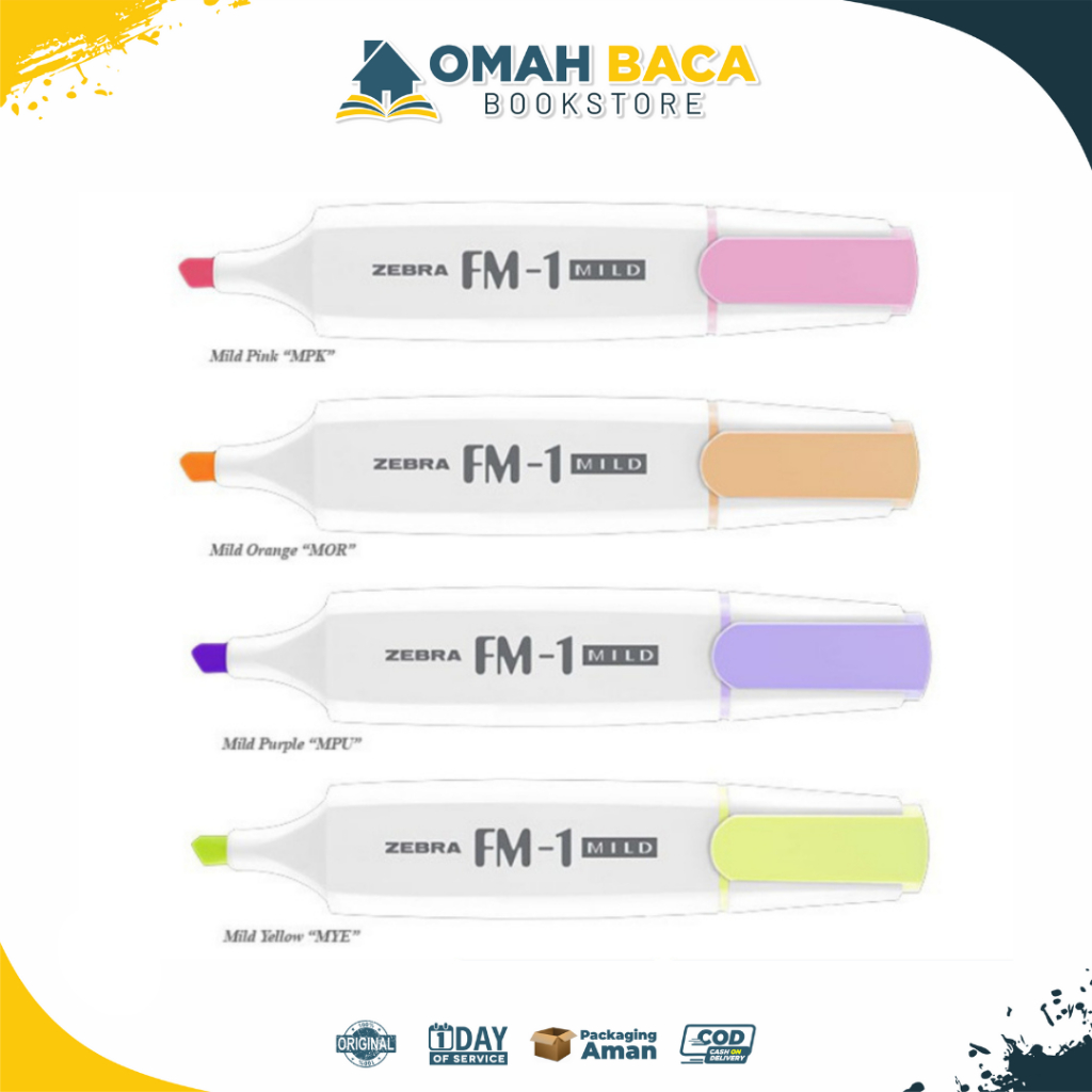 

Zebra FM1 Mild Highlighter by Zebra