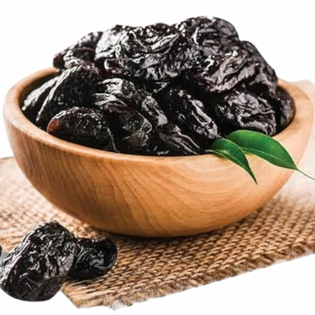 

100 GRAM UNSWEETENED DRIED PLUMS / PRUNES - ORIGINAL FOR SNACK / BAKERY / TOPPING