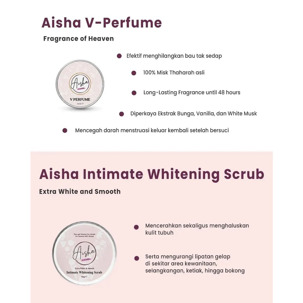 PERAWATAN PENGANTIN HERBAL KADO PERNIKAHAN PAKET PENGANTIN WEDDING GIFT BODY TREATMENT HERBAL ALAMI NON ALCOHOL NON PENGAWET | AISHA HONEYMOON PACKAGE X AMBERLEE.SECRET