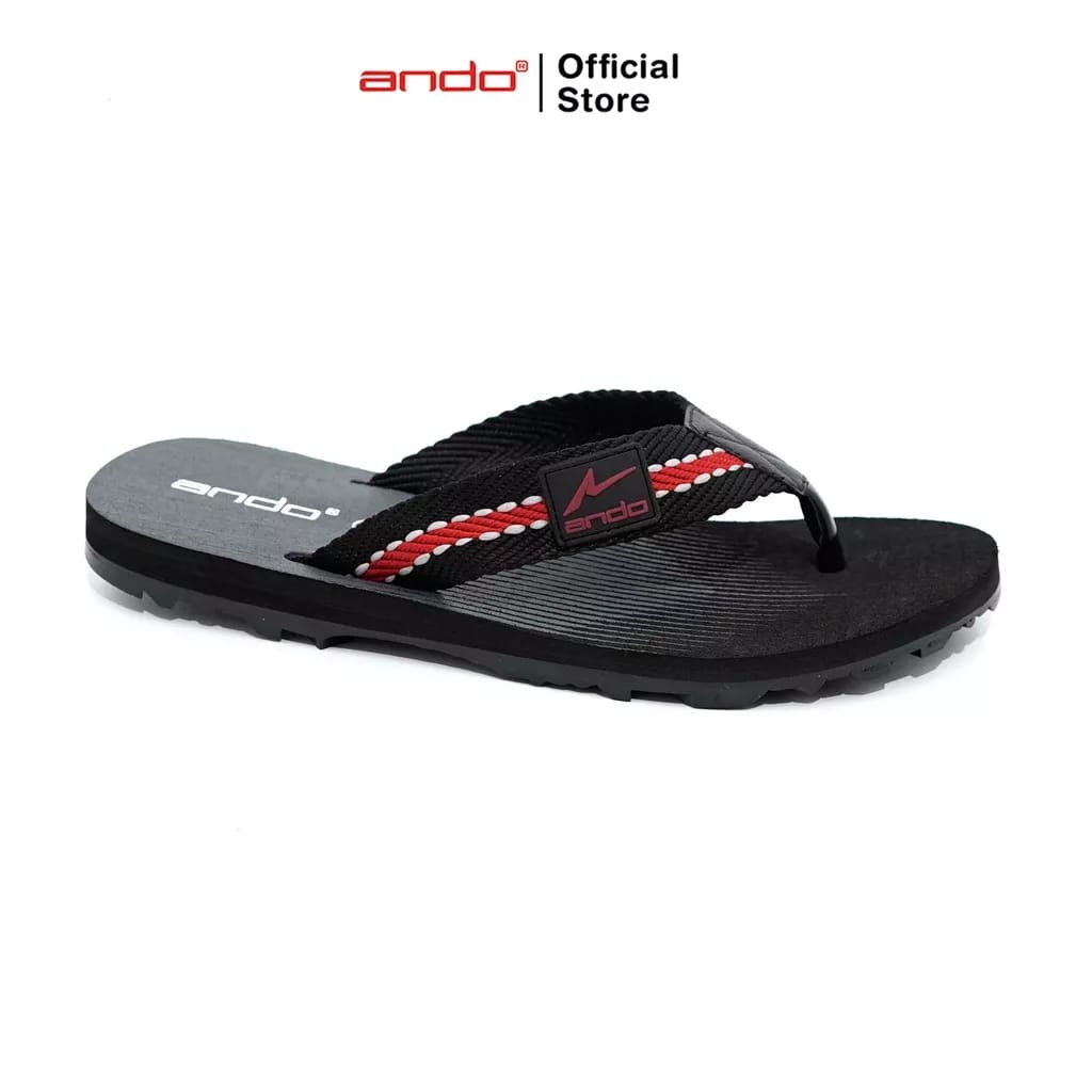 Ando Mandala 01/02 Sandal Jepit Terbaru Sol Karet Anti Slip Sendal Casual Pria Trendy Ando Original