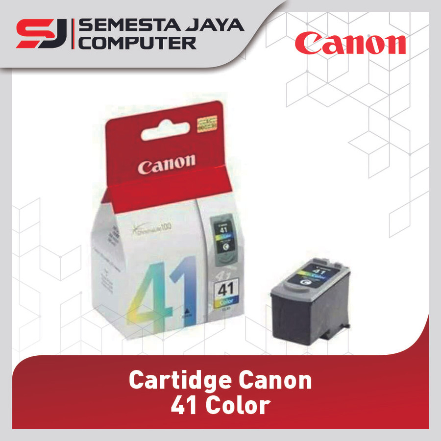 Tinta Catrigde CL 41 Colour|Original Printer Canon Ip1200,1600,160 DLL