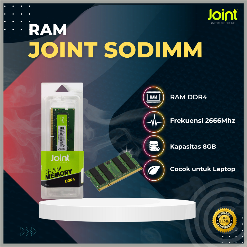 JOINT RAM DDR4 2666Mhz SODIMM 8GB | ORI