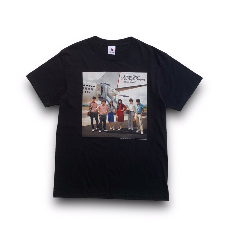 T-shirt WhiteShoes&TheCouples.Co x Rocknation.id - "Album Vakansi"