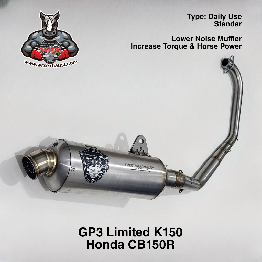 Knalpot WRX GP3 Limited K150 CB150R
