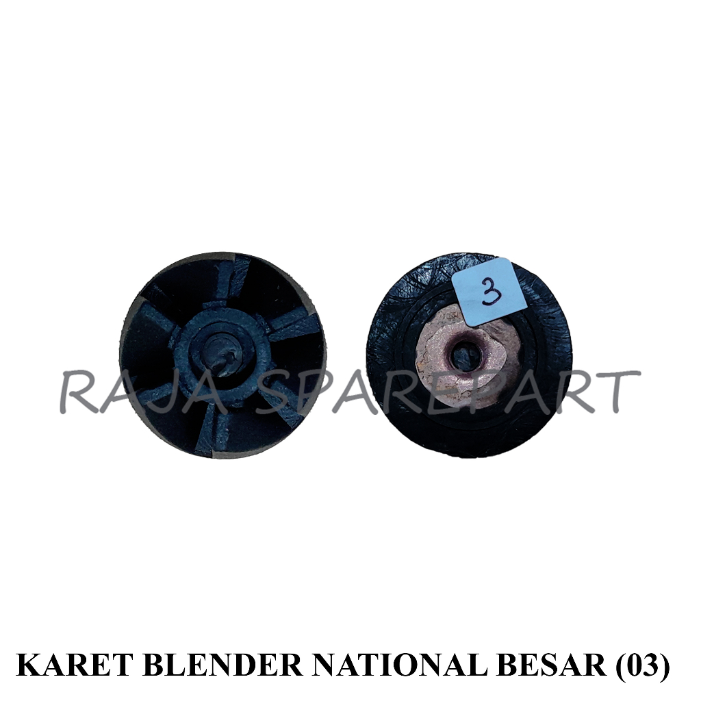 KARET BLENDER / GIGI KARET BLENDER NASIONAL BESAR (KB03)