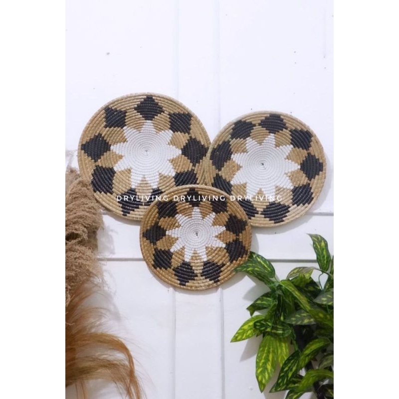 WALLDECOR MENDONG BW-PATTERN