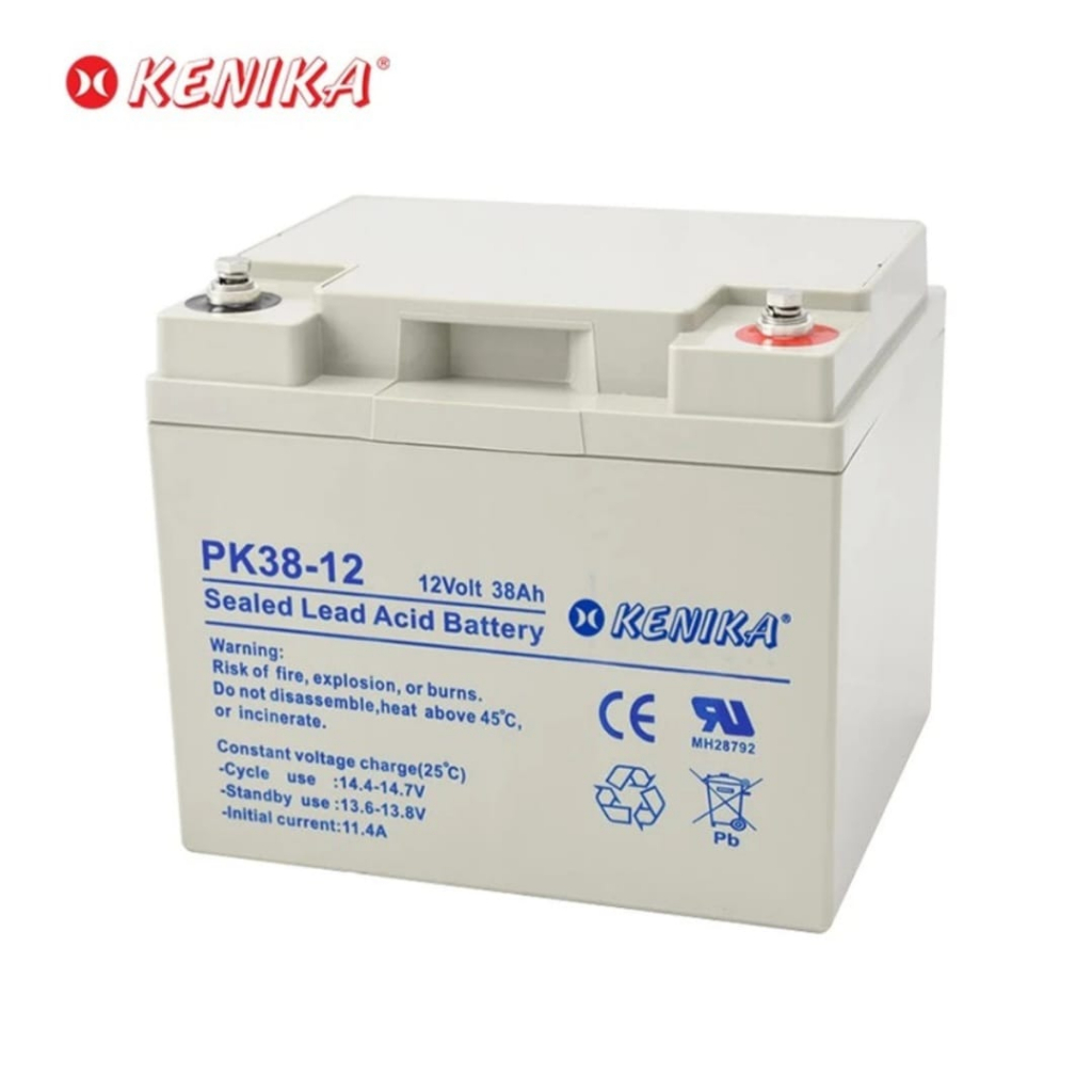 Kenika Battery Sealed Lead Acid 12V 38Ah