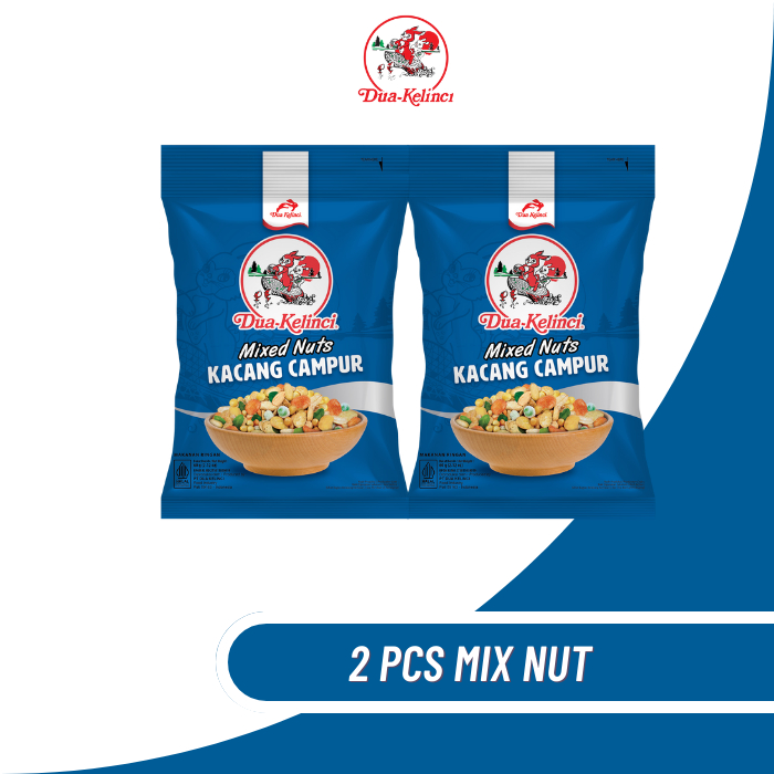 

DUA KELINCI Mix Nut (2x60gr)