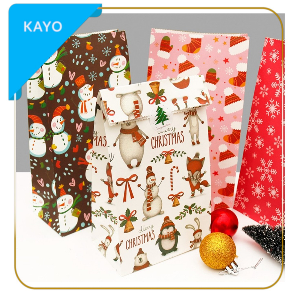 

KANTONG KERTAS MOTIF NATAL CHRISTMAS PAPER BAG SOUVENIR