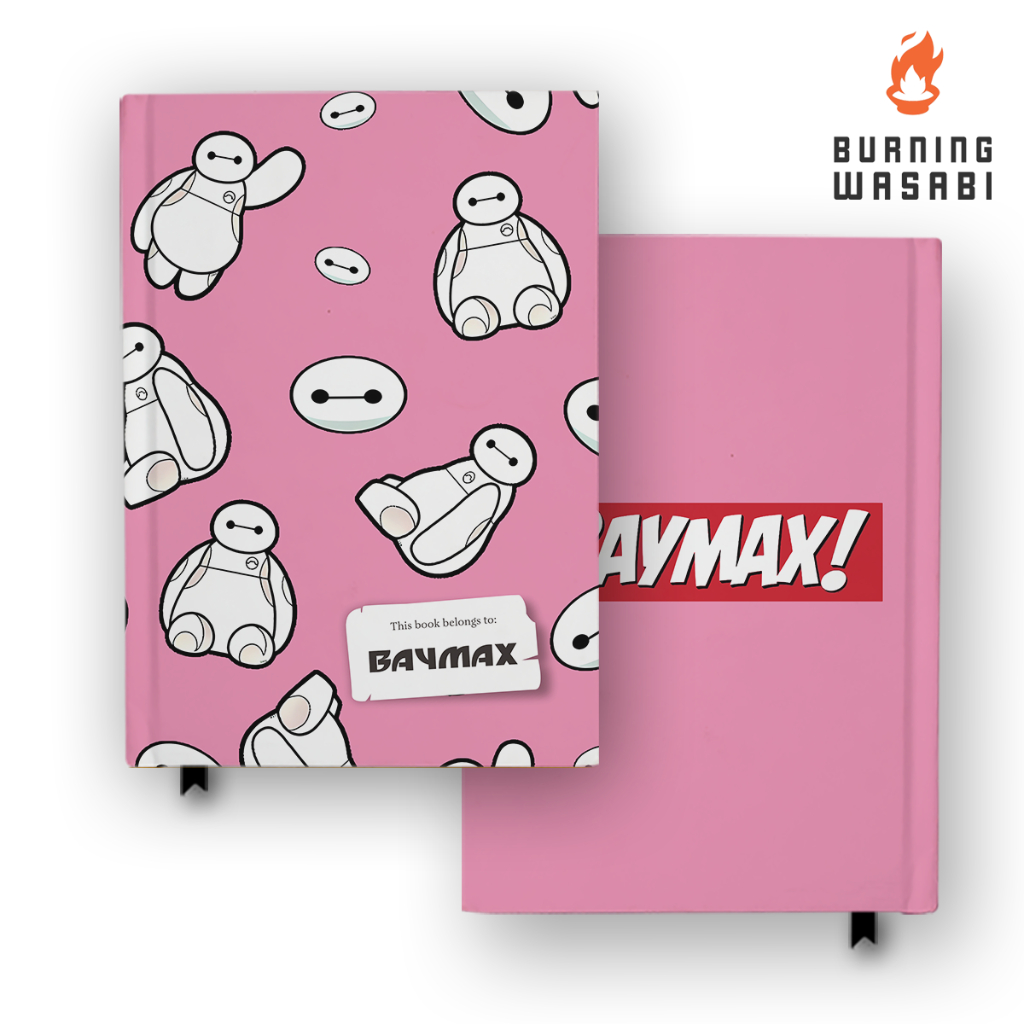 

Buku Catatan Notebook Baymax 3 Big Hero Six Custom Jurnal Agenda Diary Hardcover Aesthetic A6 A5